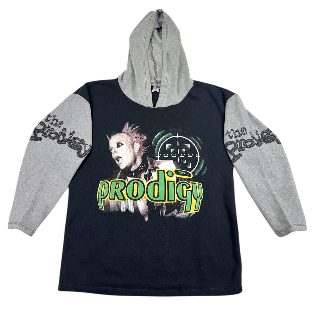 Vintage The Prodigy Hoodie Men's LARGE Made In Spain RARE 90's